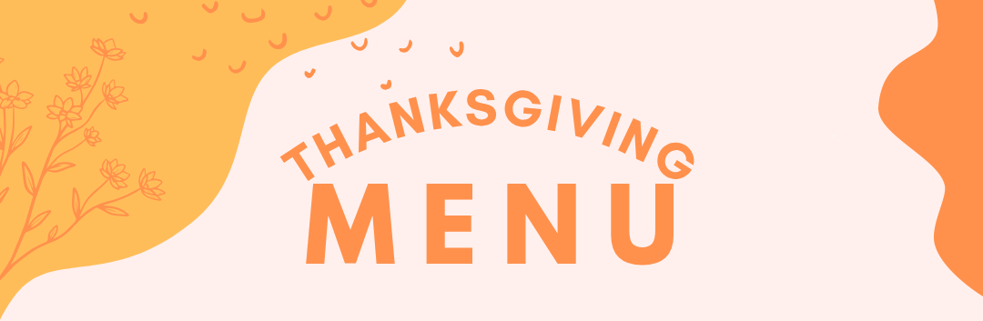 Thanksgiving Menu header